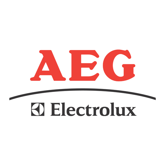 AEG Electrolux REFRIGERATION Service Manual