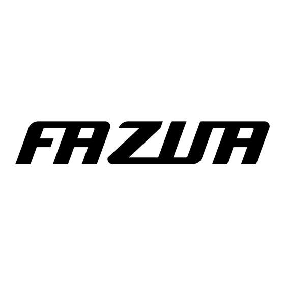 FAZUA RIDE 5 0 TRAIL/STREET Original Instructions Manual