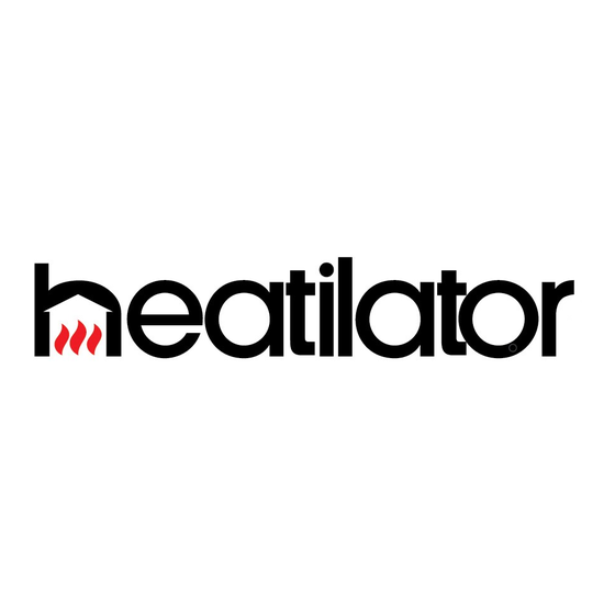 Heatilator CRAVE4836-B Installation And Appliance Setup