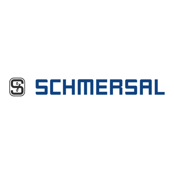 schmersal AZM300Z-ST-1P2P-T Instructions For Operation Manual