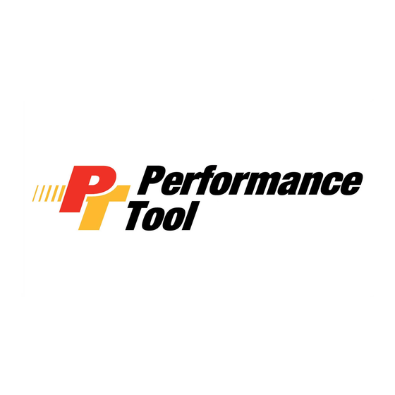 Performance Tool W50003 Owner's Manual