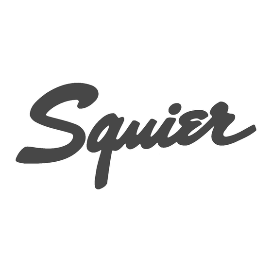 Squier Pete Wentz P Bass Specifications