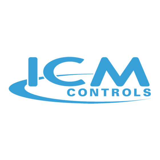 ICM Controls G8NJJ Quick Start Manual