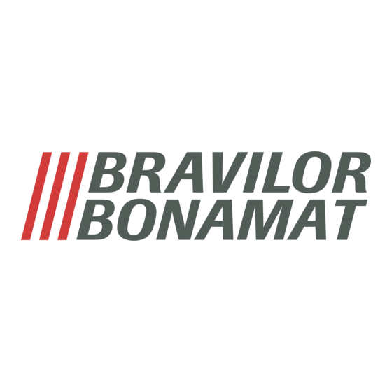 BRAVILOR BONAMAT Photos BHW series Operating Instructions Manual