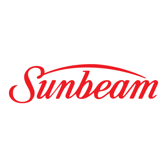 Sunbeam HG030 Instruction/Recipe Booklet
