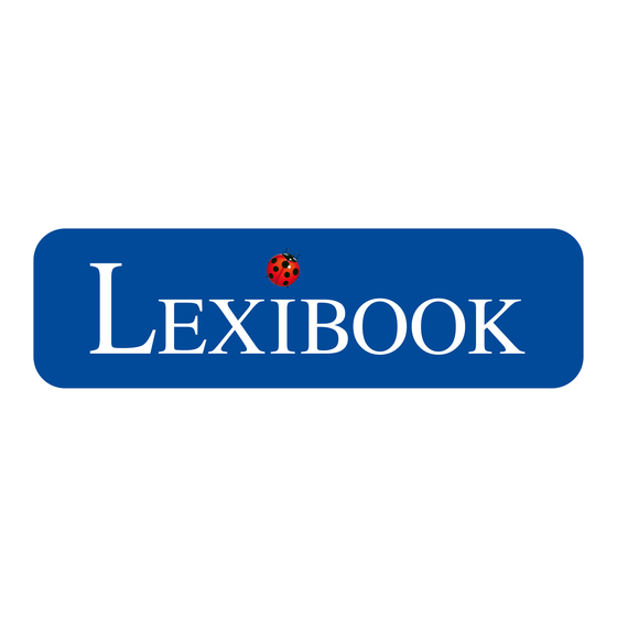 LEXIBOOK E20 Instruction Manual