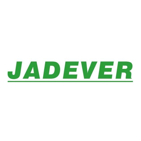 Jadever JWE-3K Service Manual