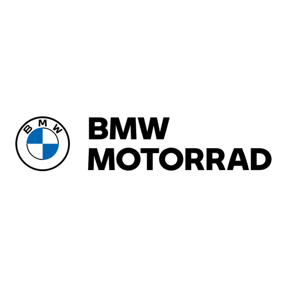 BMW Motorrad R 1200 RT 2013 Rider's Manual