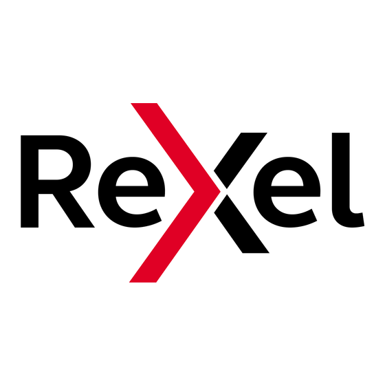 Rexel RX8003L Quick Start Manual