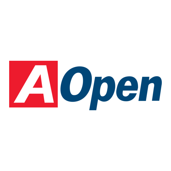 AOpen AX45-533 Online Manual