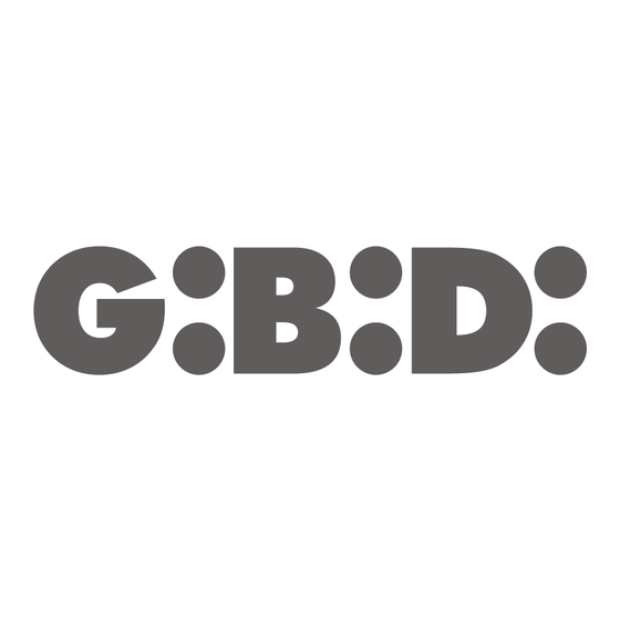 GiBiDi MODO 110 Instructions For Installation Manual