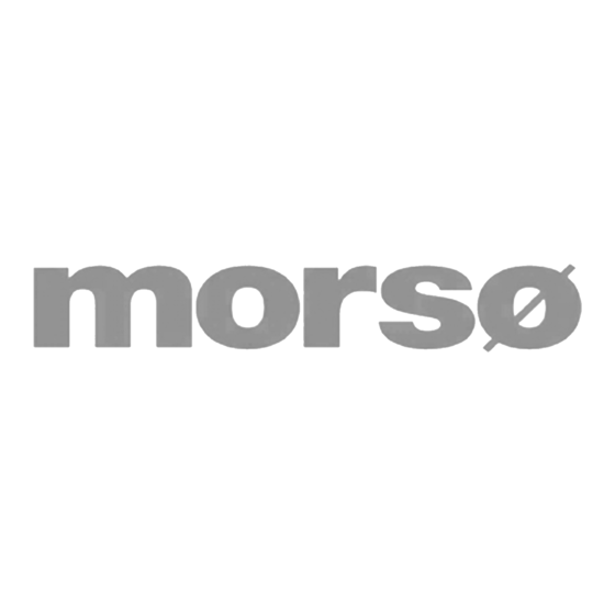 Morso  GRILL ‘71 TABLE Quick Start Manual