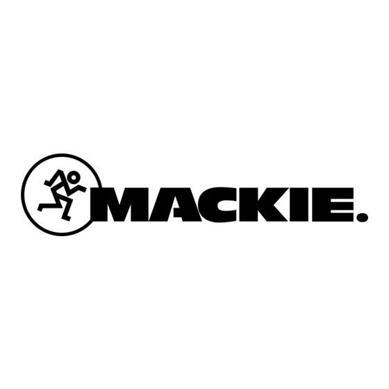 Mackie MB-16 Installation Instructions