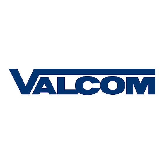 Valcom VE9894-1-Finish Specifications