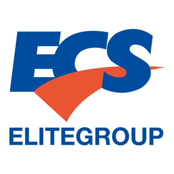 ECS Motherboard User Manual