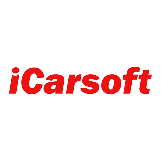 iCarsoft i800 User Manual