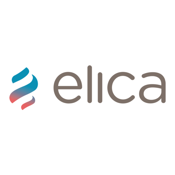 ELICA Twin Optica Use, Care And Installation Manual