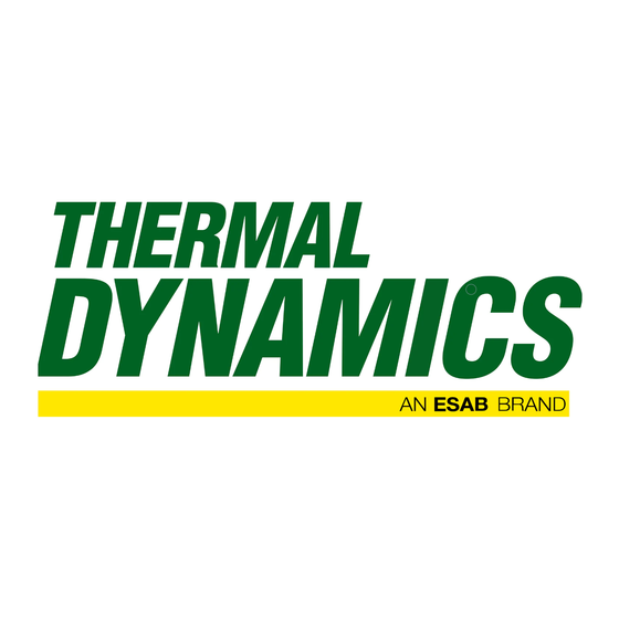 Thermal Dynamics 1Torch SL60 Installation And Operation Instructions Manual