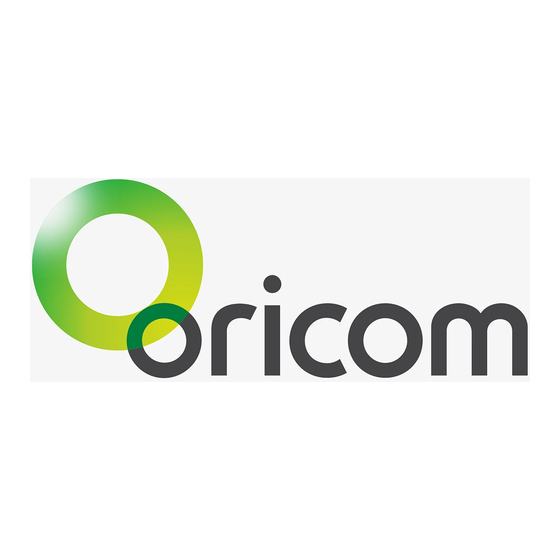 Oricom UHF1400 Operating Instructions Manual