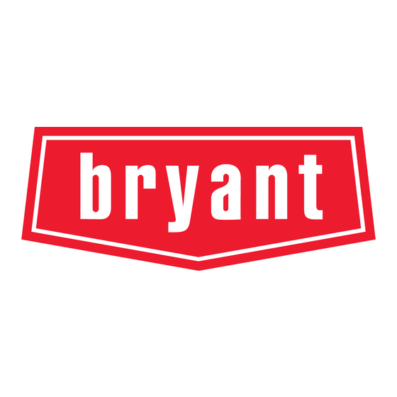 Bryant LEGACY LINE-RNC T1-PAC Installation Instructions Manual