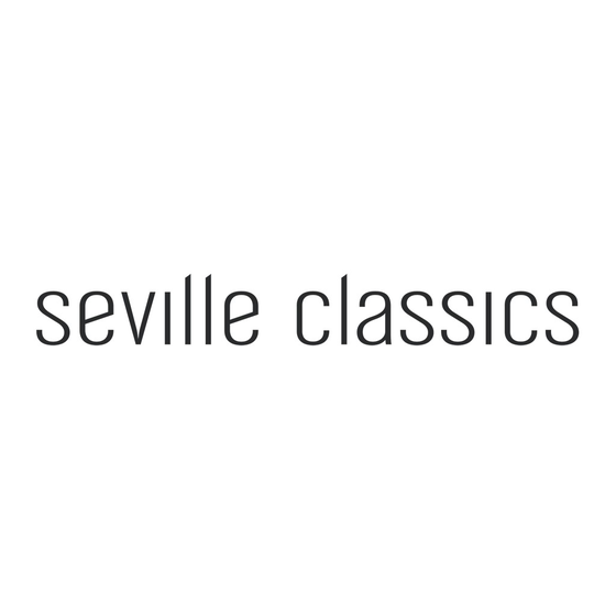 Seville Classics SHE16511BX Quick Start Manual