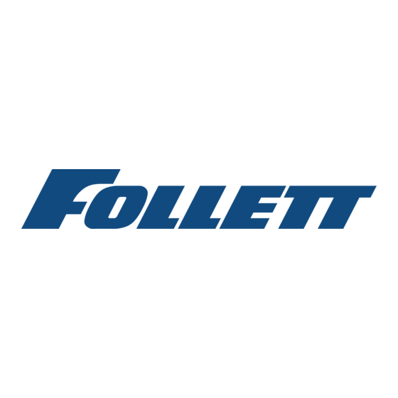 Follett Horizon Chewblet remote air-cooled condensing 700 Series Quick Start Manual