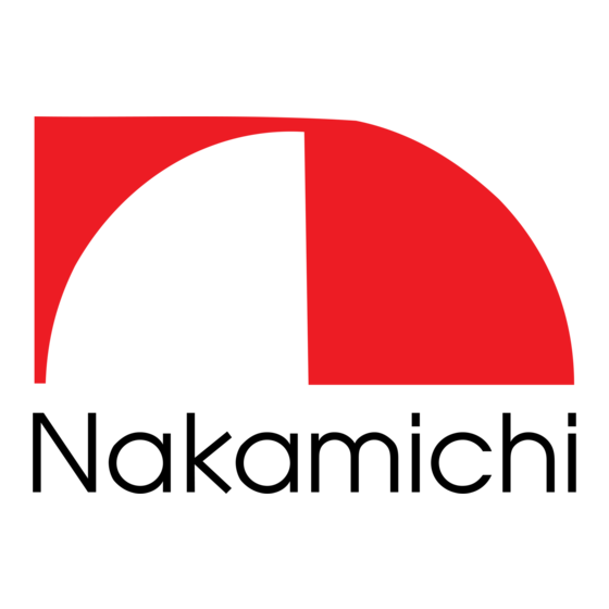 Nakamichi CD Player 4 Service Manual