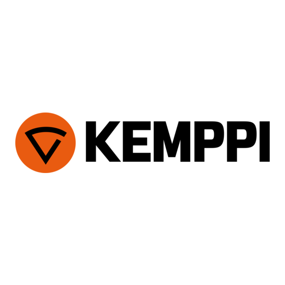 Kemppi MXP 37 Pipe Stainless Operating Manual