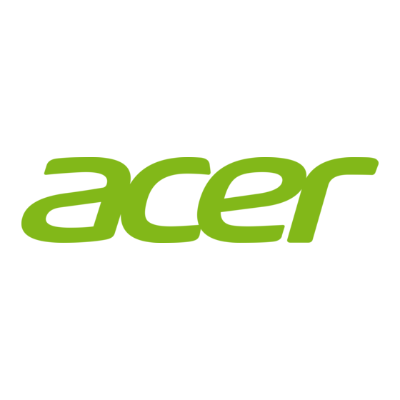 Acer Digital camera 6.2 Mega pixel CCD User Manual