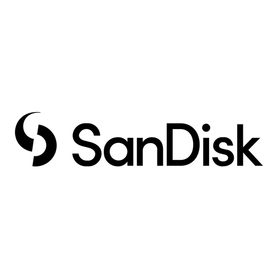 SanDisk CompactFlash Product Manual