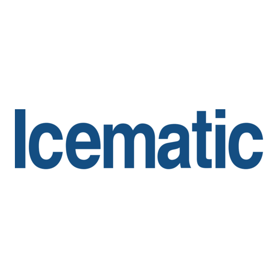 Icematic E21 Instruction Manual