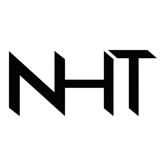 NHT SW1P Owner's Manual
