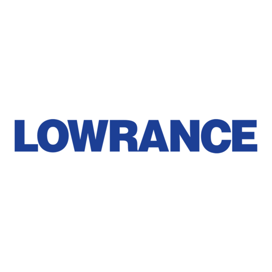 Lowrance HDS Gen2 touch combo Quick Start Manual