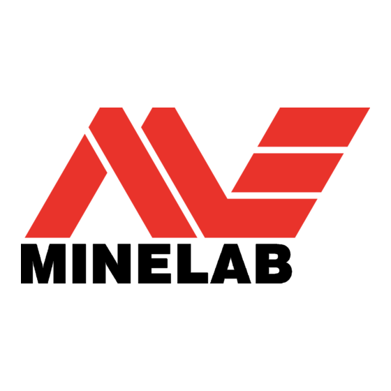 Minelab EXCALIBUR II Instruction Manual