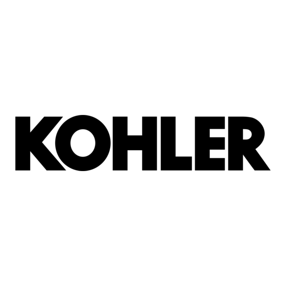 Kohler Katalyst 18358T-CL Installation Instructions