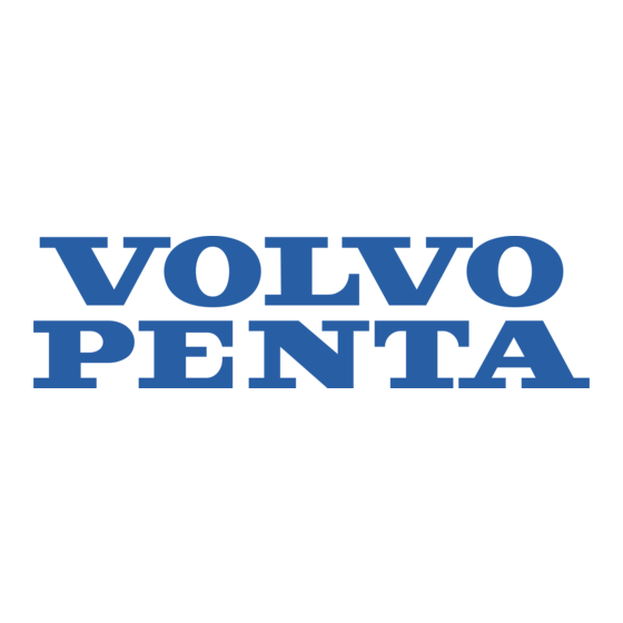 Volvo Penta SX-A Workshop Manual
