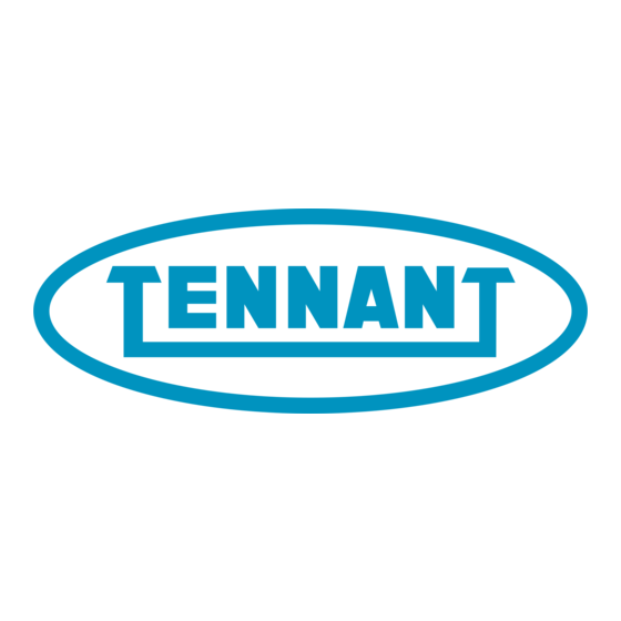 Tennant 1520 607649 Operator And Parts Manual