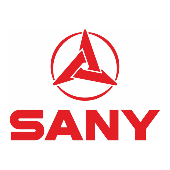 SANY SAP90C-8 Safety, Operation & Maintenance Manual/Parts List
