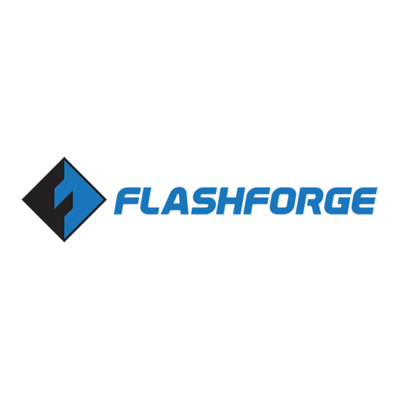 Flashforge FINDER Quick Start Manual