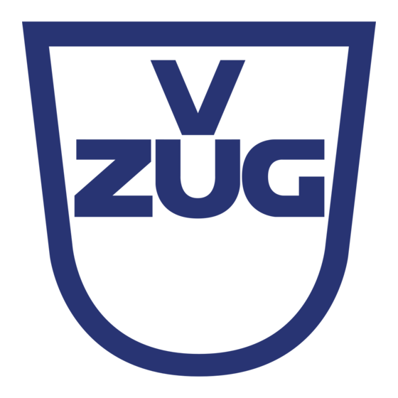 V-ZUG GAS641 Operating Instructions Manual