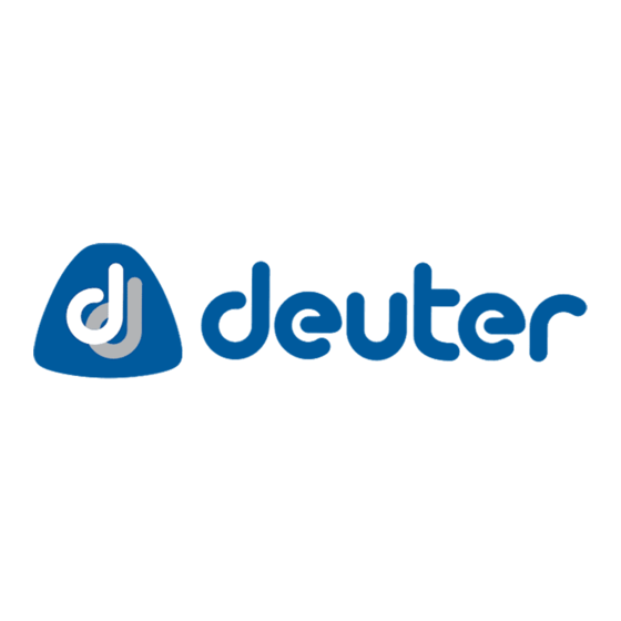 deuter KID COMFORT ACTIVE Instruction Manual