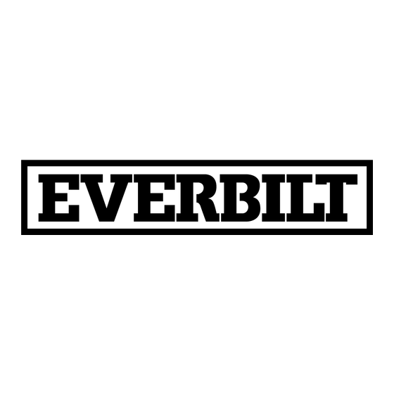 Everbilt SW07501T Use And Care Manual