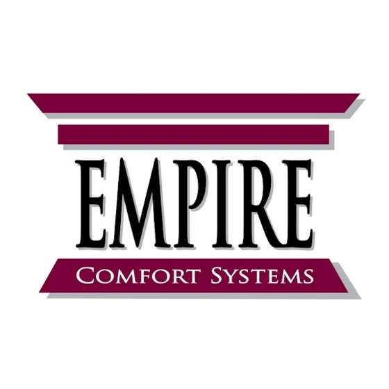 Empire Comfort Systems Studio DVP36DP31N-1 Owner's Manual