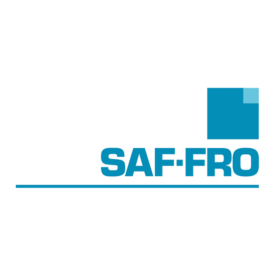 Saf-Fro PRESTOJET 30K Operator's Manual