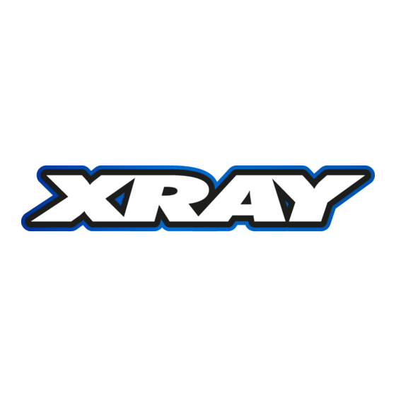 Xray RX8E'18 Instruction Manual Supplementary Sheet