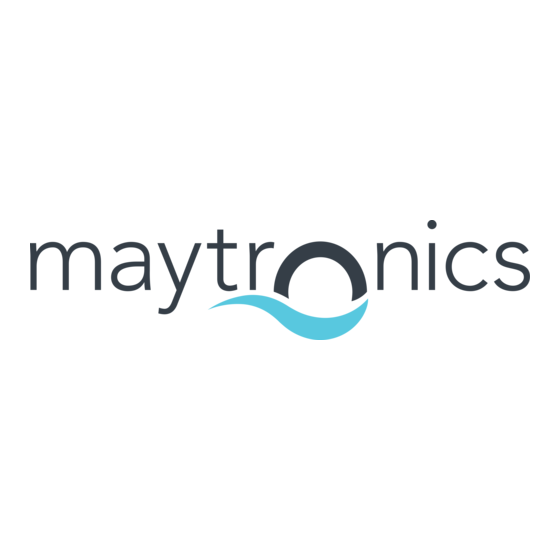 Maytronics Basic 10 User Instructions