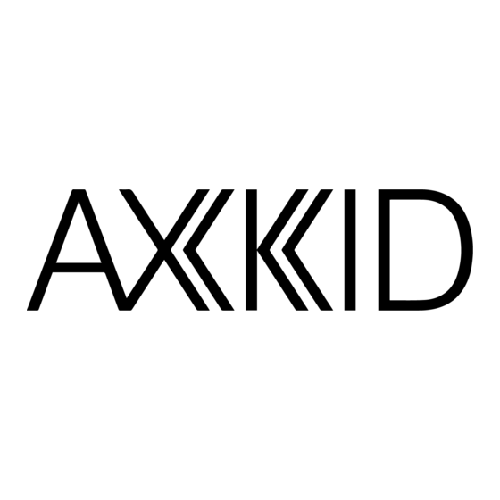 Axkid MODUKID INFANT 2 Instruction Manual