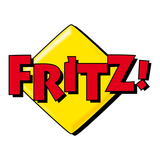 Fritz! Box 6320 Cable Quick Manual