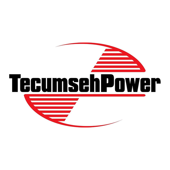 Tecumseh 5267-1900 Owner's Manual