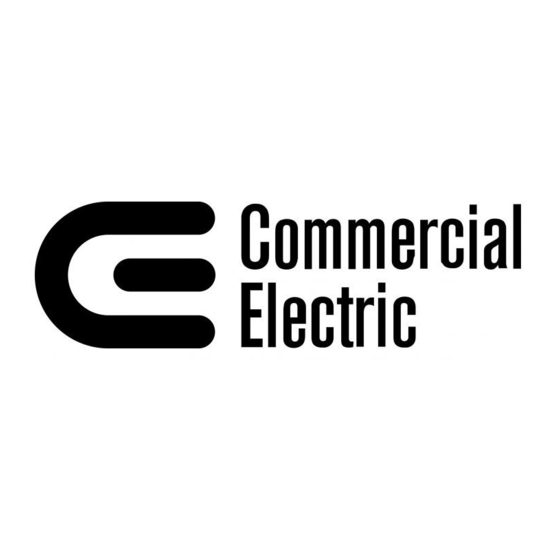 Commercial Electric LVSL-05CB-04 Use And Care Manual